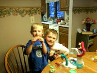 2-26-2011 boys and play-doh